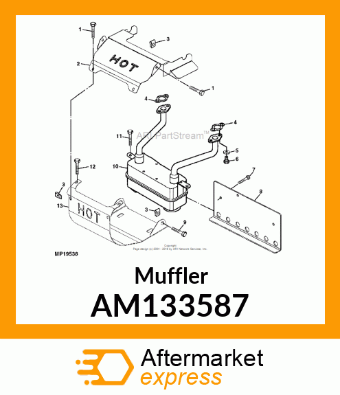 Muffler AM133587