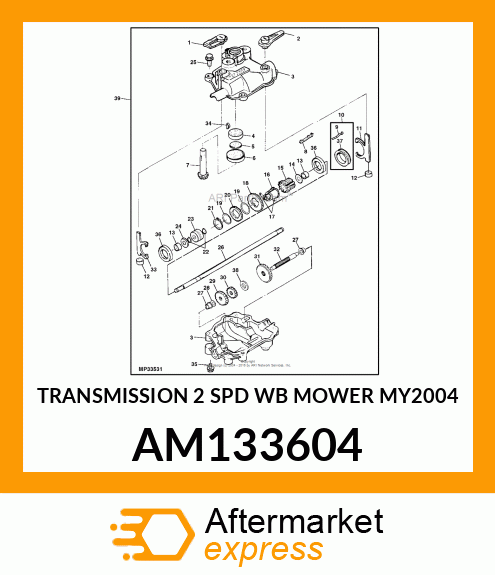 Transmission AM133604