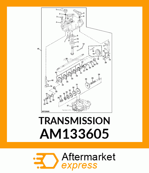 TRANSMISSION AM133605