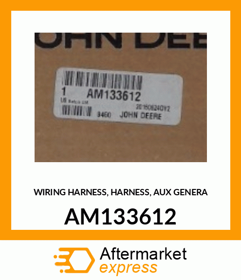 WIRING HARNESS, HARNESS, AUX GENERA AM133612