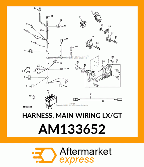 Wiring Harness AM133652