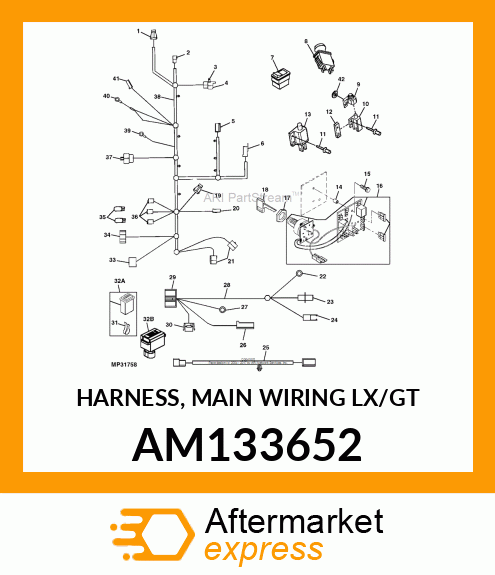 Wiring Harness AM133652