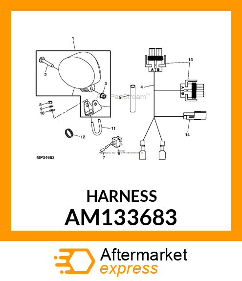 Wiring Harness AM133683