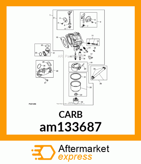 CARBURETOR am133687