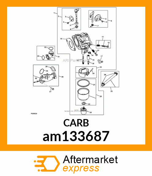 CARBURETOR am133687