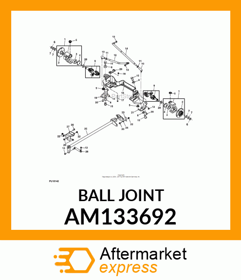 JOINT, M12 BALL AM133692