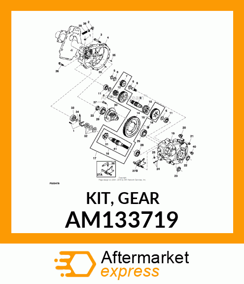 Gear Kit AM133719