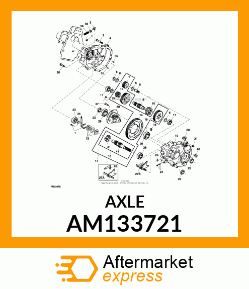 AXLE AM133721