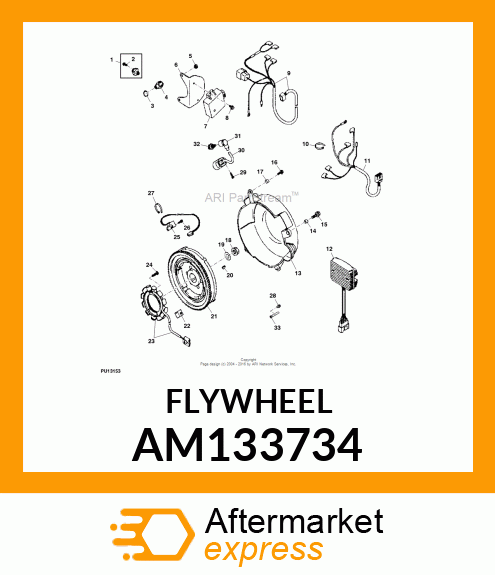 FLYWHEEL AM133734