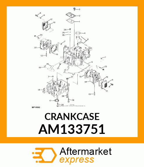 Crankcase AM133751