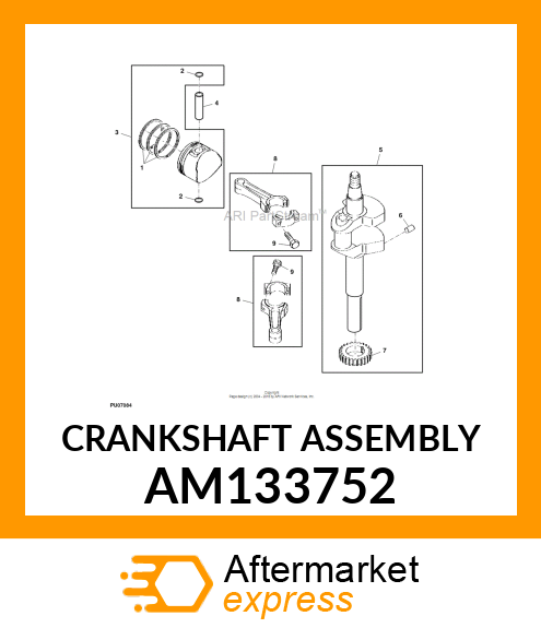 Crankshaft AM133752