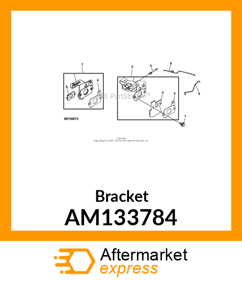 Bracket AM133784