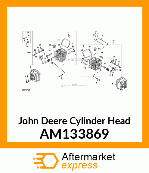 CYLINDER HEAD AM133869