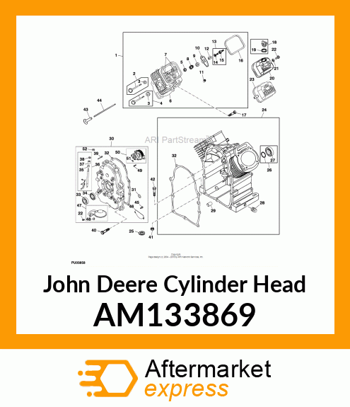 CYLINDER HEAD AM133869