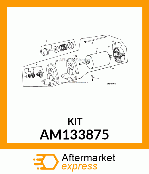 DRIVE ASSEMBLY AM133875