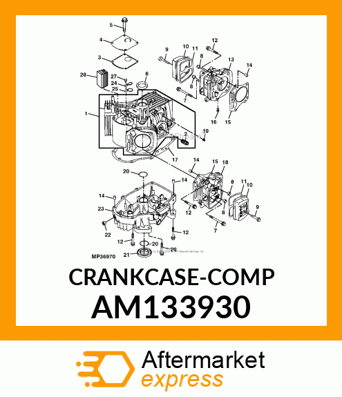 CRANKCASE AM133930