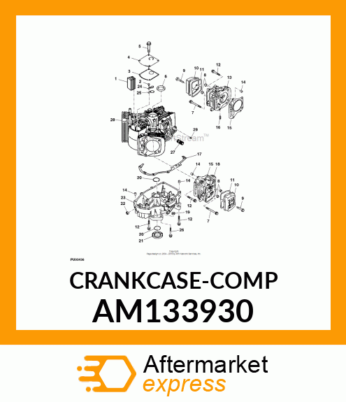 CRANKCASE AM133930