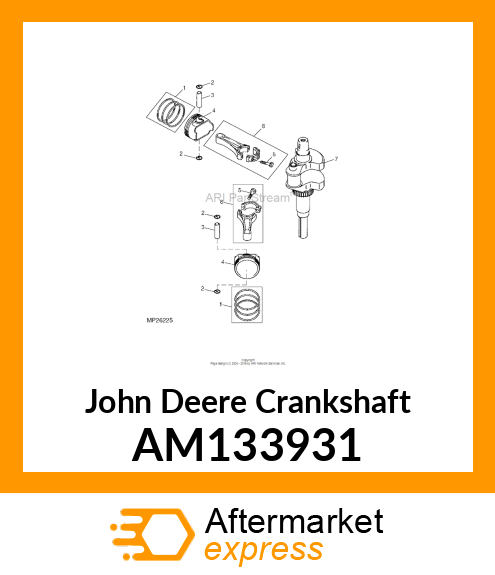 CRANKSHAFT AM133931