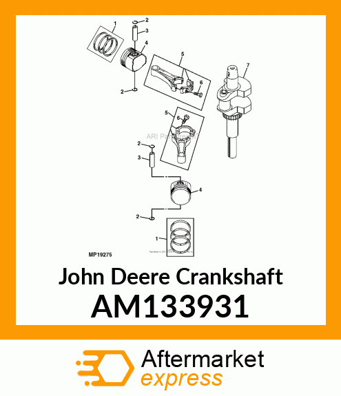 CRANKSHAFT AM133931