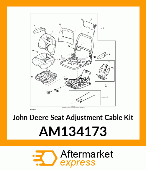 KIT, WEIGHT ADJUST AM134173