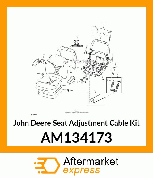 KIT, WEIGHT ADJUST AM134173