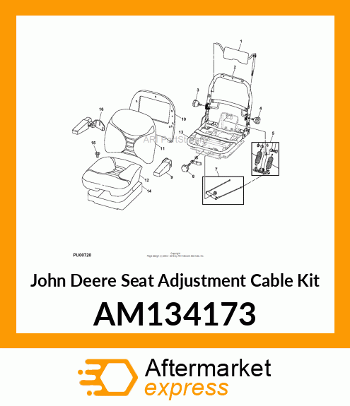 KIT, WEIGHT ADJUST AM134173