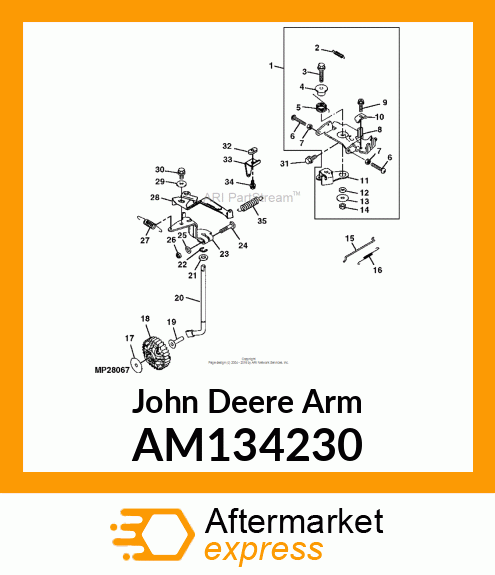 ARM, ASSY AM134230