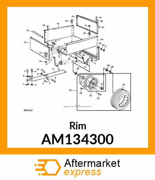 Rim AM134300