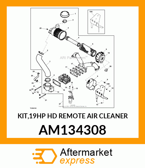 Air Cleaner Kit AM134308
