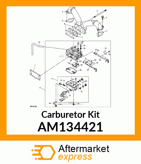 Carburetor Kit AM134421