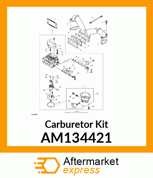 Carburetor Kit AM134421