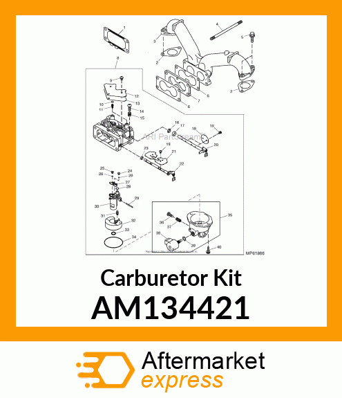 Carburetor Kit AM134421