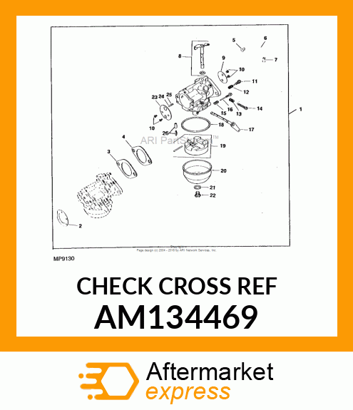 Carburetor AM134469