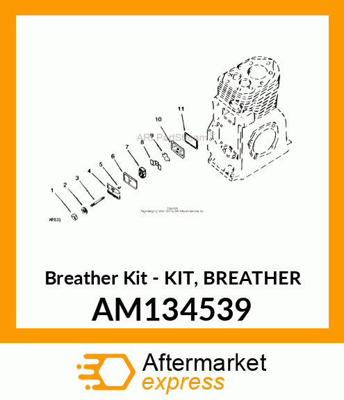 Breather Kit AM134539