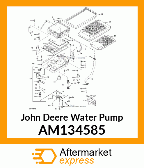 PUMP, WATER AM134585