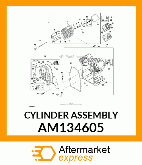 CYLINDER ASSEMBLY AM134605