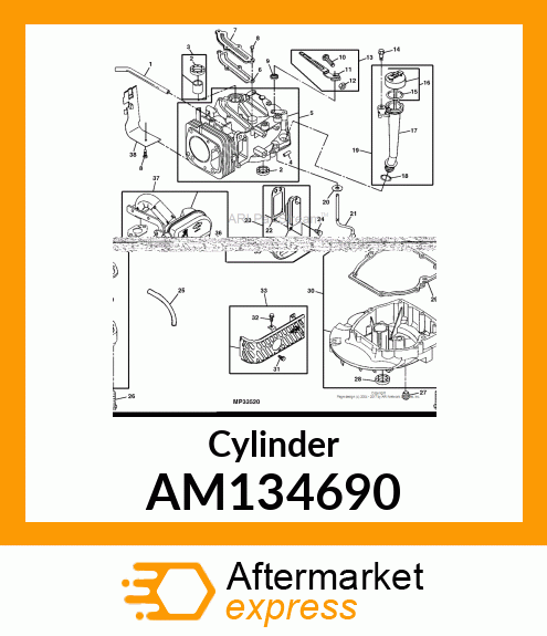 Cylinder AM134690