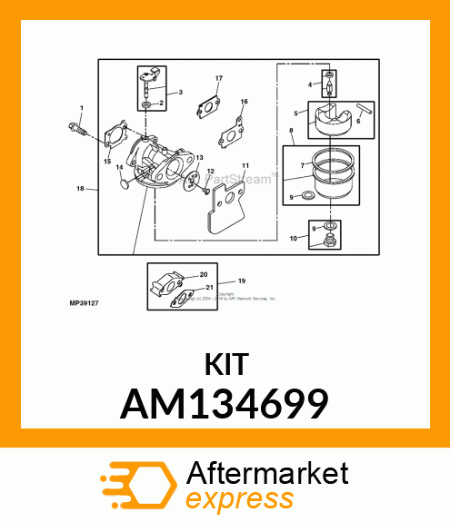 JET, MAIN (STANDARD) AM134699