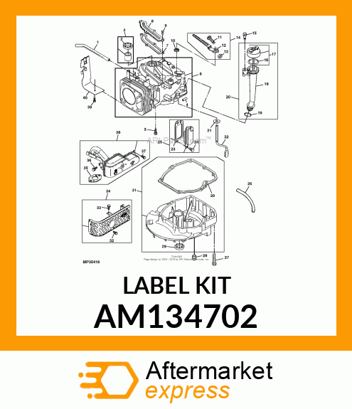 Label Kit AM134702