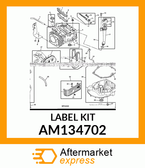 Label Kit AM134702