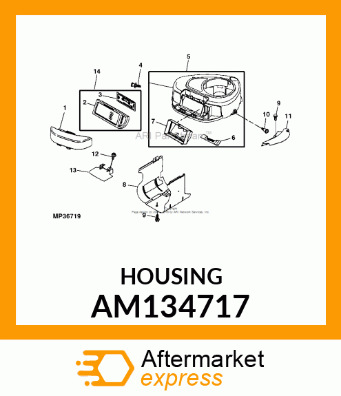 HOUSING AM134717