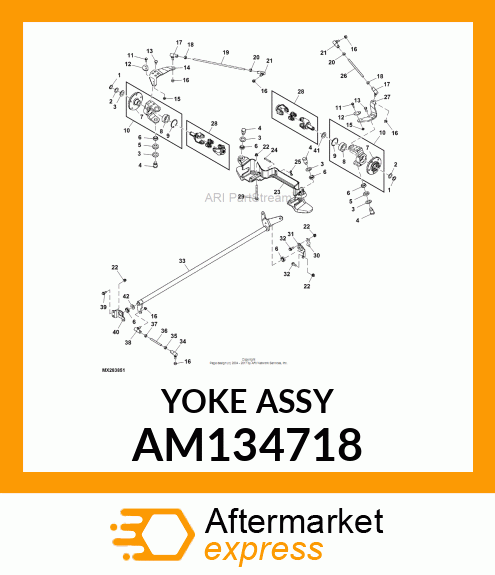 UNIVERSAL JOINT, G AM134718