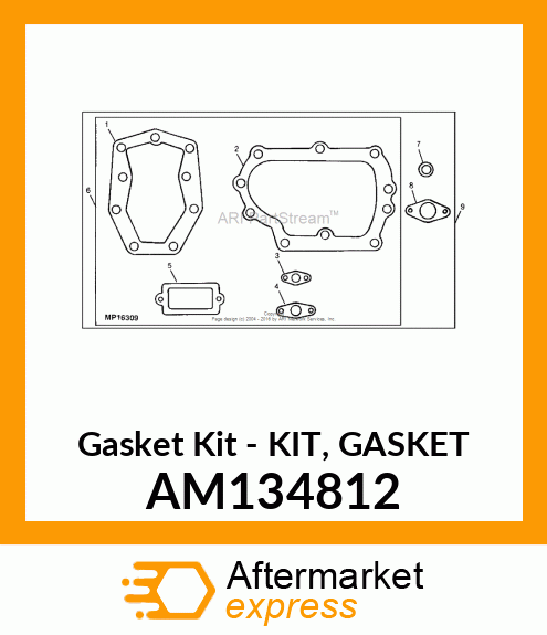 Gasket Kit - KIT, GASKET AM134812