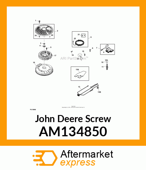 SCREW AM134850