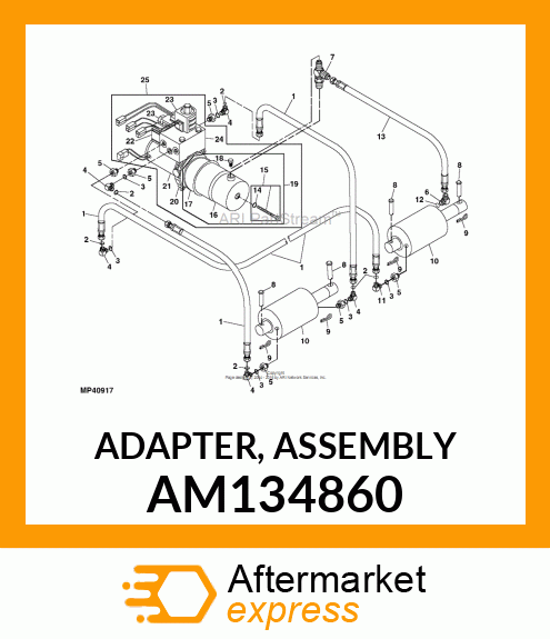 Adapter Fitting AM134860