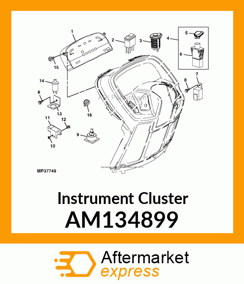 Instrument Cluster AM134899