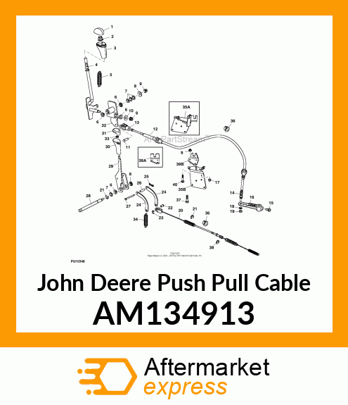 CABLE, PUSH AM134913