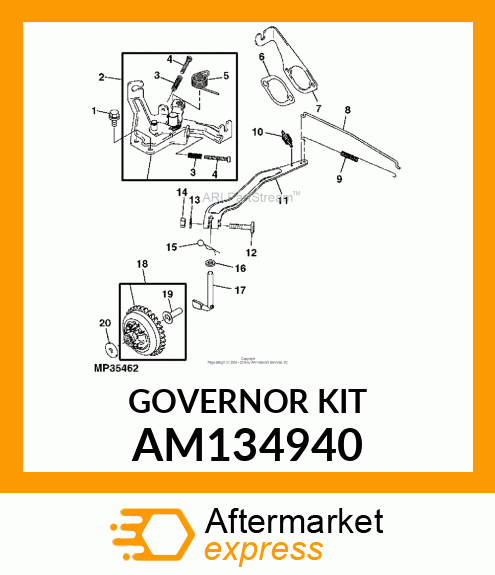 GOVERNOR ASSEMBLY AM134940