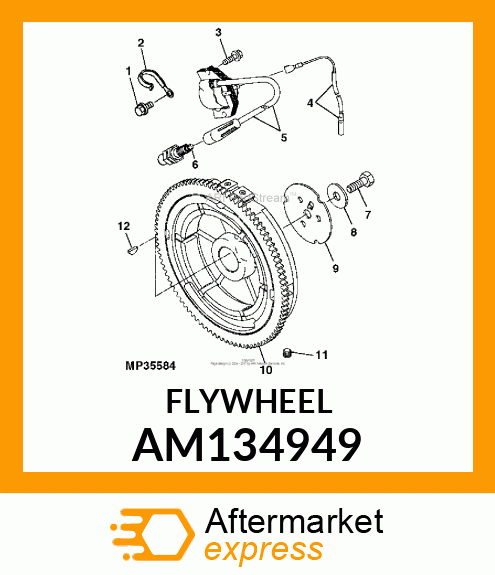 FLYWHEEL AM134949