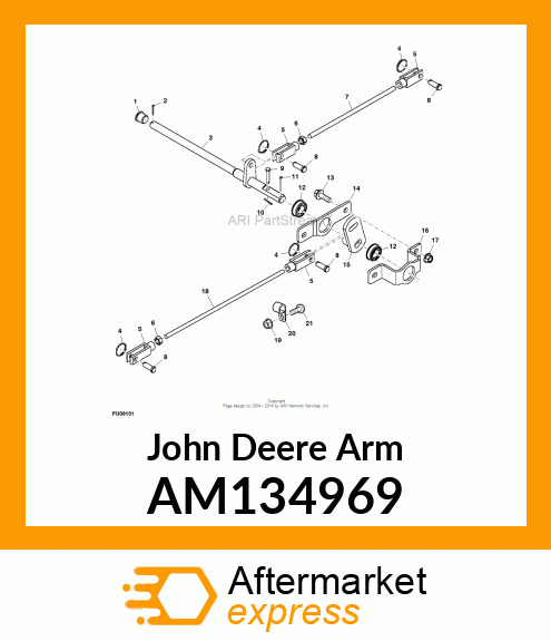 ARM, WELDED LIFT AM134969